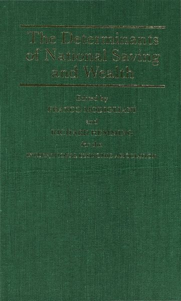 Produktbild: The Determinants of National Saving and Wealth