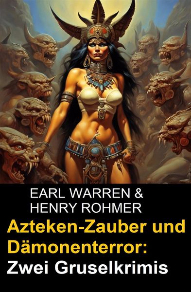 Produktbild: Azteken-Zauber und D&auml;monenterror: Zwei Gruselkrimis