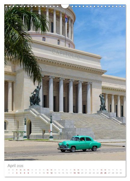 Produktbild: Old Cars of Cuba (Wandkalender 2026 DIN A3 hoch), CALVENDO Monatskalender