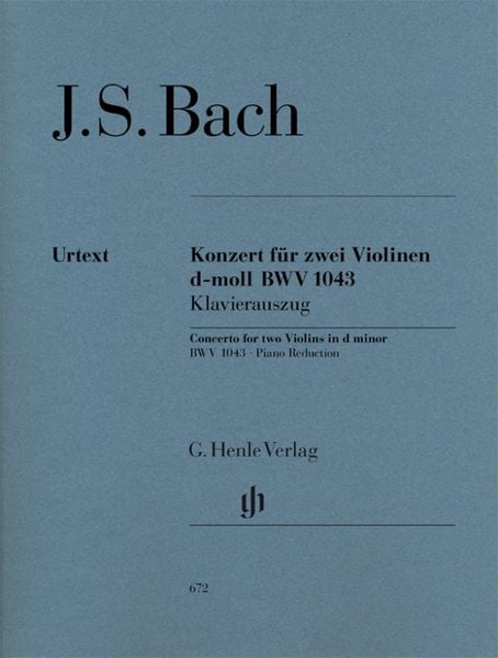 Johann Sebastian Bach - Konzert für zwei Violinen d-moll BWV 1043