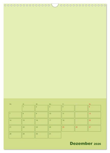Produktbild: Bastel Terminkalender (Wandkalender 2026 DIN A3 hoch), CALVENDO Monatskalender