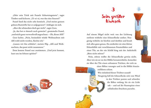 Was Drachen an Weihnachten machen - Eine Vorlesegeschichte in 24 Kapiteln