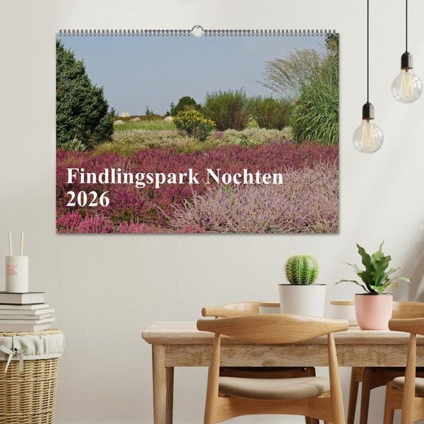 Produktbild: Findlingspark Nochten 2026 (Wandkalender 2026 DIN A2 quer), CALVENDO Monatskalender