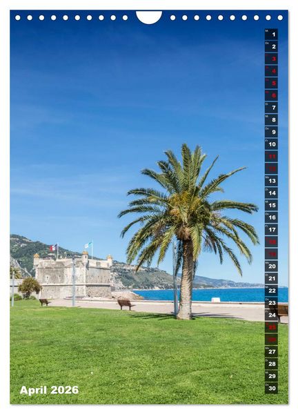 Produktbild: C&Ocirc;TE D&rsquo;AZUR Idyllische Orte (Wandkalender 2026 DIN A4 hoch), CALVENDO Monatskalender