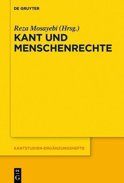 Produktbild: Kant und Menschenrechte