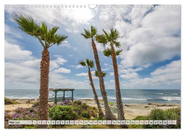 Produktbild: SAN DIEGO Idylle und urbane Impressionen (Wandkalender 2026 DIN A3 quer), CALVENDO Monatskalender