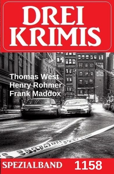 Produktbild: Drei Krimis Spezialband 1158