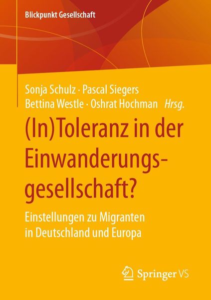 Produktbild: (In)Toleranz in der Einwanderungsgesellschaft?