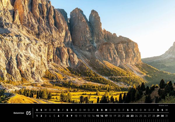 Produktbild: Dolomiten Premiumkalender 2027