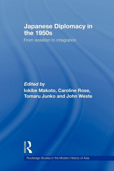 Produktbild: Japanese Diplomacy in the 1950s