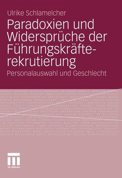 Produktbild: Paradoxien und Widerspr&uuml;che der F&uuml;hrungskr&auml;fterekrutierung