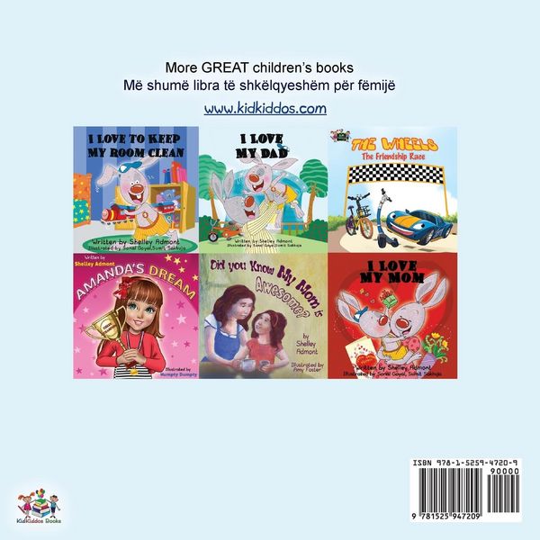 Produktbild: I Love My Dad (English Albanian Bilingual Book for Kids)