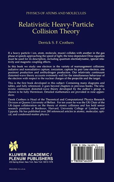 Produktbild: Relativistic Heavy-Particle Collision Theory