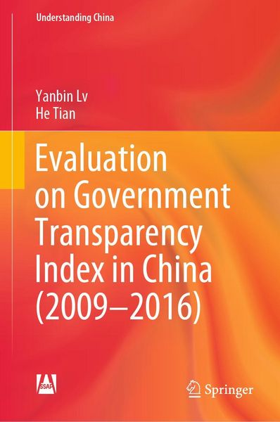 Produktbild: Evaluation on Government Transparency Index in China (2009-2016)