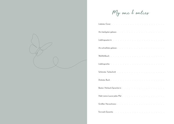 Produktbild: Just ONE more chapter - Mein Bookjournal
