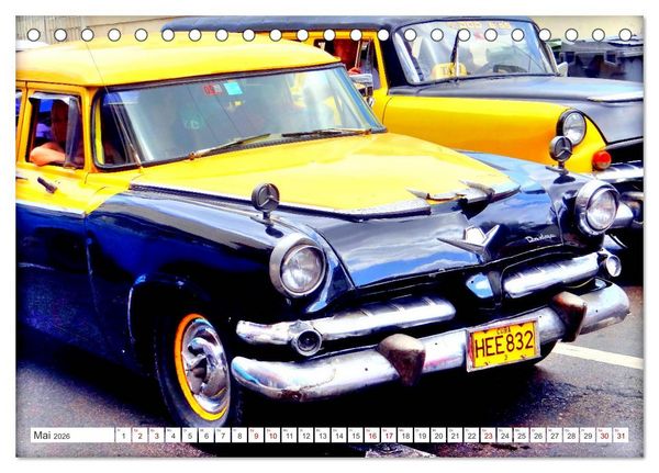 Produktbild: DODGE '55 (Tischkalender 2026 DIN A5 quer), CALVENDO Monatskalender