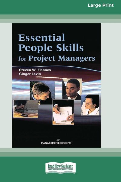 Produktbild: Essential People Skills for Project Managers [Large Print 16 Pt Edition]