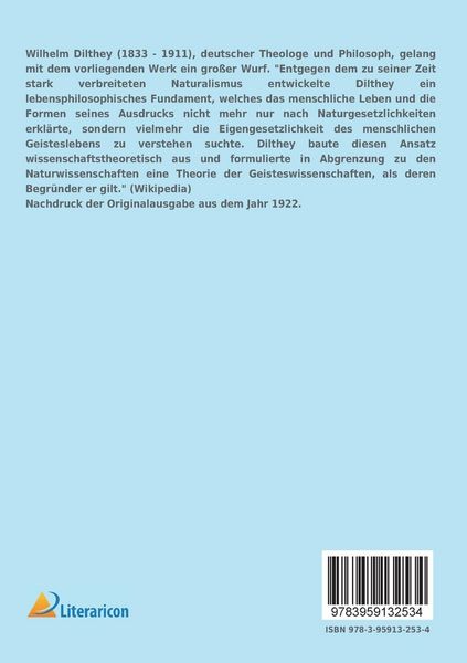 Produktbild: Einleitung in die Geisteswissenschaften
