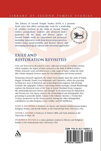 Produktbild: Exile and Restoration Revisited