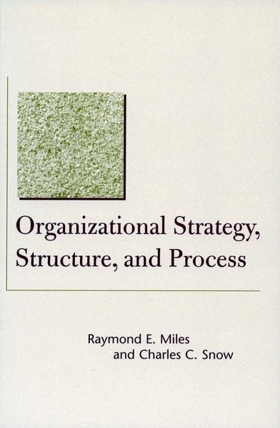 Produktbild: Organizational Strategy, Structure, and Process