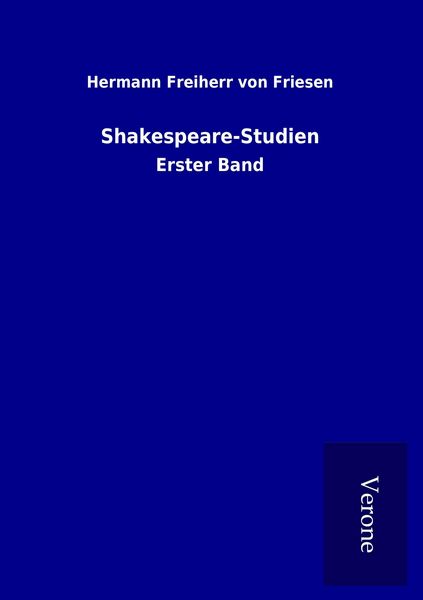 Produktbild: Shakespeare-Studien
