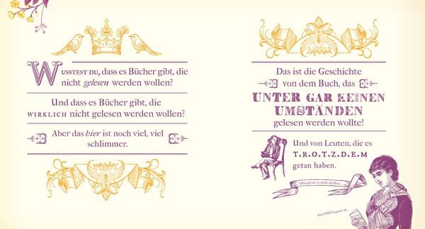 Produktbild: Das Buch, das unter gar keinen Umst&auml;nden gelesen werden wollte