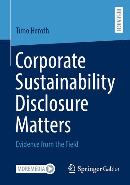 Produktbild: Corporate Sustainability Disclosure Matters