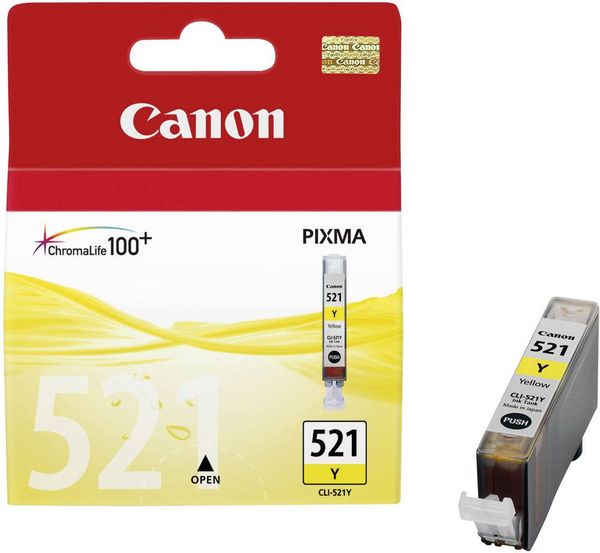 Canon Druckerpatrone CLI-521Y Original Gelb 2936B001