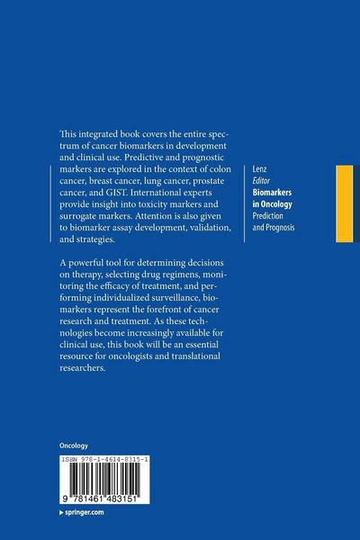Produktbild: Biomarkers in Oncology