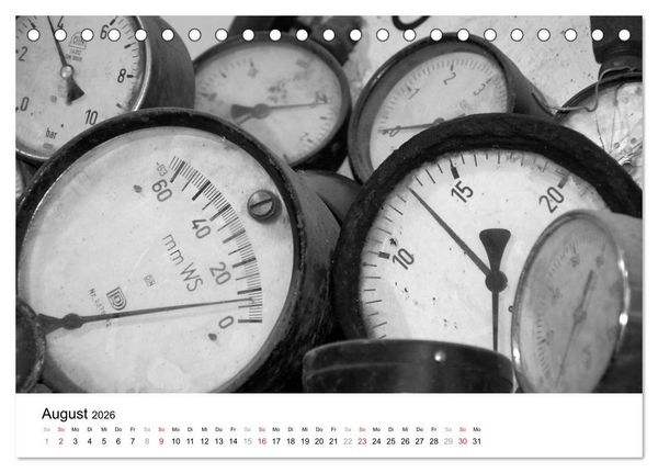 Produktbild: Helden der Arbeit - Alte Arbeitsmittel des Ruhrgebiets (Tischkalender 2026 DIN A5 quer), CALVENDO Monatskalender