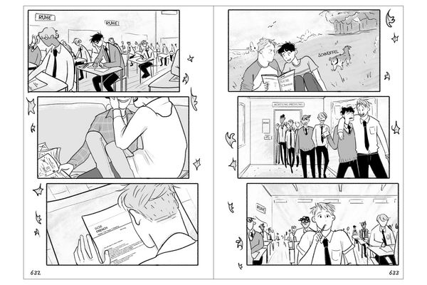 Produktbild: Heartstopper Volume 3 (deutsche Hardcover-Ausgabe)