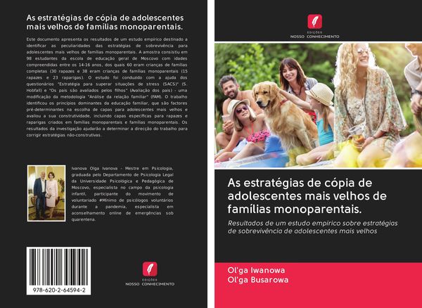 Produktbild: As estrat&eacute;gias de c&oacute;pia de adolescentes mais velhos de fam&iacute;lias monoparentais.