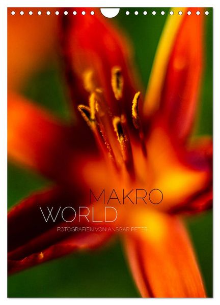 Produktbild: Makro World (Wandkalender 2026 DIN A4 hoch), CALVENDO Monatskalender