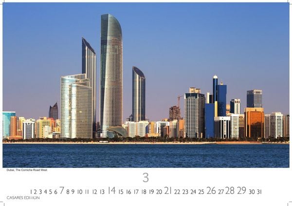 Produktbild: Dubai/Abu Dhabi Kalender 2027 &ndash; Wandkalender | Fotokalender Orient 24x35 cm - . mit atemberaubenden Bildern &ndash; Perfekt f&uuml;r Dubai Fans & Reiseliebhaber