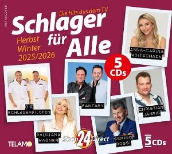 Produktbild: Schlager f&uuml;r Alle: Herbst/Winter 2025/2026