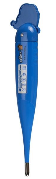 Produktbild: Bresser 12652 - DieMaus, Kinder-Fieberthermometer im Elefant-2D-Design, digital, wasserdicht
