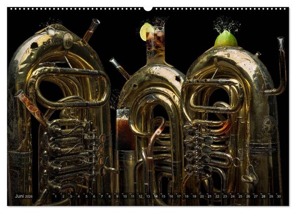 Produktbild: Musica fant&aacute;sia - Die wundersame Welt des Fotok&uuml;nstlers Olaf Bruhn (Wandkalender 2026 DIN A2 quer), CALVENDO Monatskalender