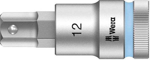 'Wera 8740 C HF 05003826001 Innen-Sechskant Steckschlüssel-Bit-Einsatz 12mm 1/2' (12.5 mm)'