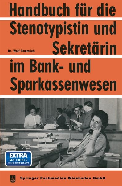 Produktbild: Handbuch f&uuml;r die Stenotypistin und Sekret&auml;rin im Bank- und Sparkassenwesen