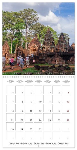 Produktbild: ANGKOR, TEMPLE IN THE JUNGLE (Wall Calendar 2026 12 &times; 12 Inch) CALVENDO 12 Month Wall Calendar