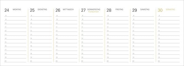 Produktbild: Stephen Hawking Universum Premium-Tischplaner 2027 - Wochenkalender mit 53 Bildern und Zitaten