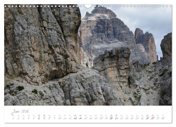 Produktbild: S&uuml;chtig nach den Dolomiten (Wandkalender 2026 DIN A3 quer), CALVENDO Monatskalender