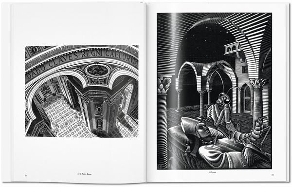 Produktbild: M. C. Escher. Grafik und Zeichnungen