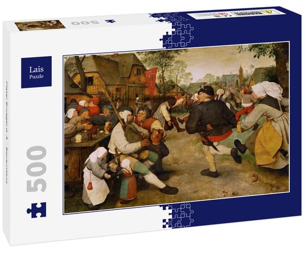 Produktbild: Lais Puzzle Pieter Bruegel d. &Auml;. - Bauerntanz 500 Teile