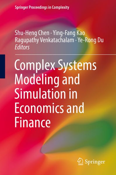 Produktbild: Complex Systems Modeling and Simulation in Economics and Finance