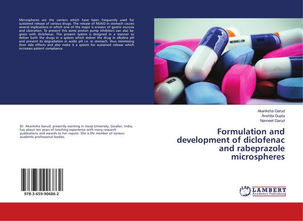 Produktbild: Formulation and development of diclofenac and rabeprazole microspheres