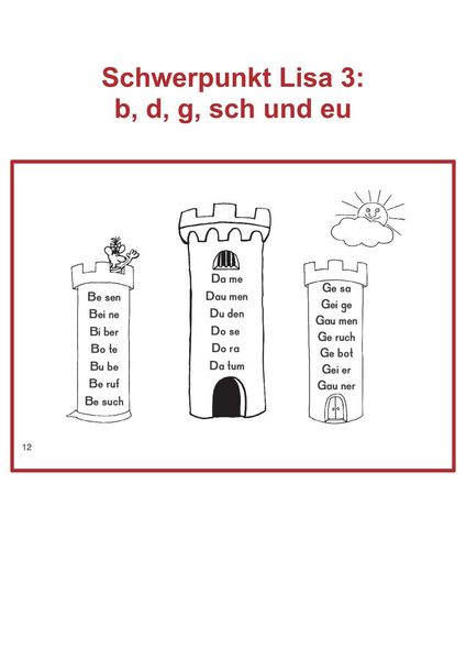 Produktbild: Lesen mit Lisa - Heft 3