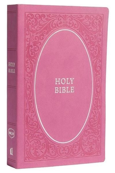 Produktbild: NKJV, Holy Bible, Soft Touch Edition, Imitation Leather, Pink, Comfort Print