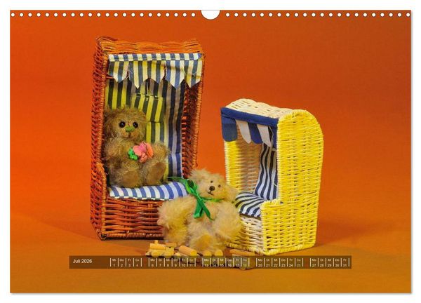 Produktbild: Die Teddys sind los (Wandkalender 2026 DIN A3 quer), CALVENDO Monatskalender