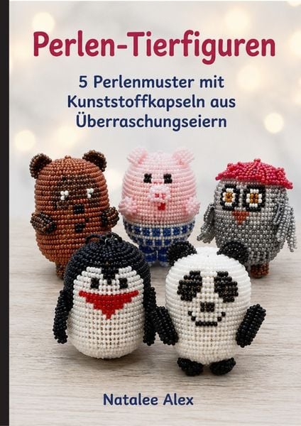 Produktbild: 5 niedliche Tiere aus Perlen